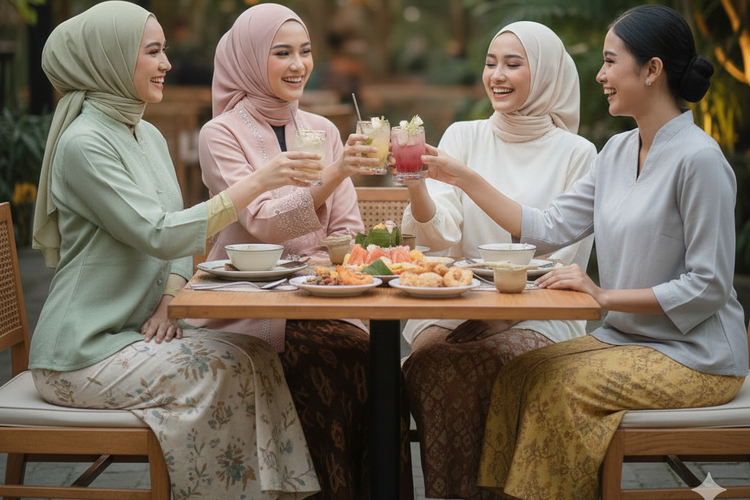 7 Tema  Dresscode Bukber yang Unik dan Mudah, Denim hingga Berkain, 1. Berkain Modern: Sentuhan Tradisional yang Elegan, 2. All White: Clean dan Timeless, 3. Earth Tone: Hangat dan Mudah Dipadupadankan, 4. Pastel Soft: Manis dan Feminim, 5. Monokrom Hitam: Simpel tapi Berkelas, 6. Denim Chic: Santai tapi Tetap Rapi, 7. Motif Senada: Kompak Tanpa Harus Seragam