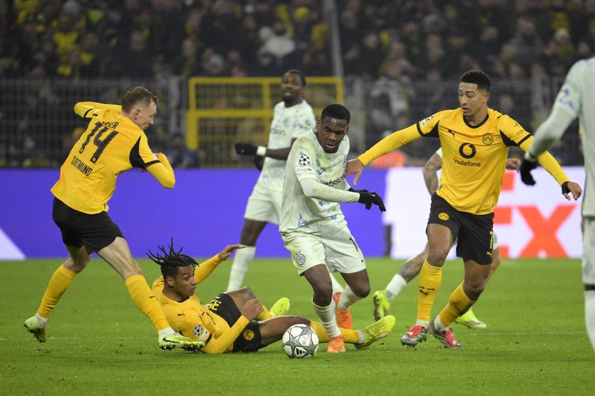 Liga Champions, Dortmund, Inter Milan, Inter, Federico Dimarco, Andy Diouf, Liga Champions 2025-2026, Hasil Dortmund Vs Inter Milan 0-2, Andy Diouf Tampil sebagai Supersub