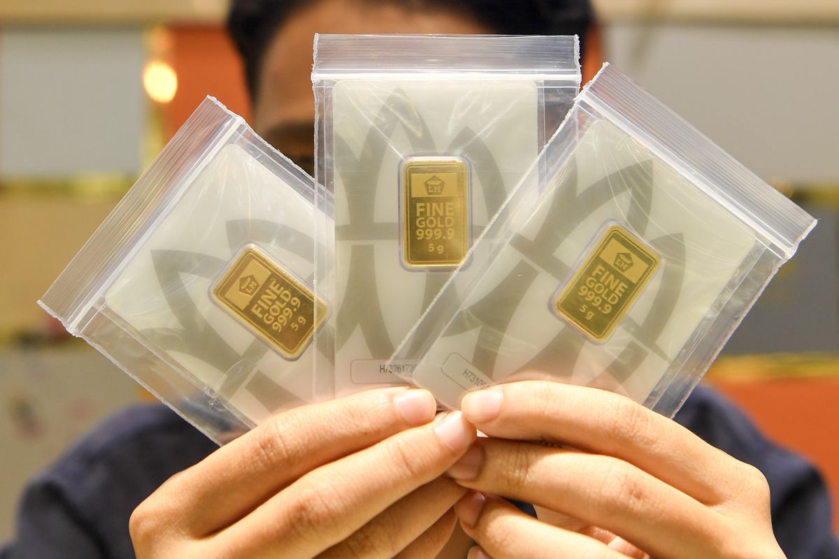 Harga Emas Antam Hari Ini 27 Maret 2026 Anjlok Rp 40.000, Sentuh Rp 2.810.000 per Gram