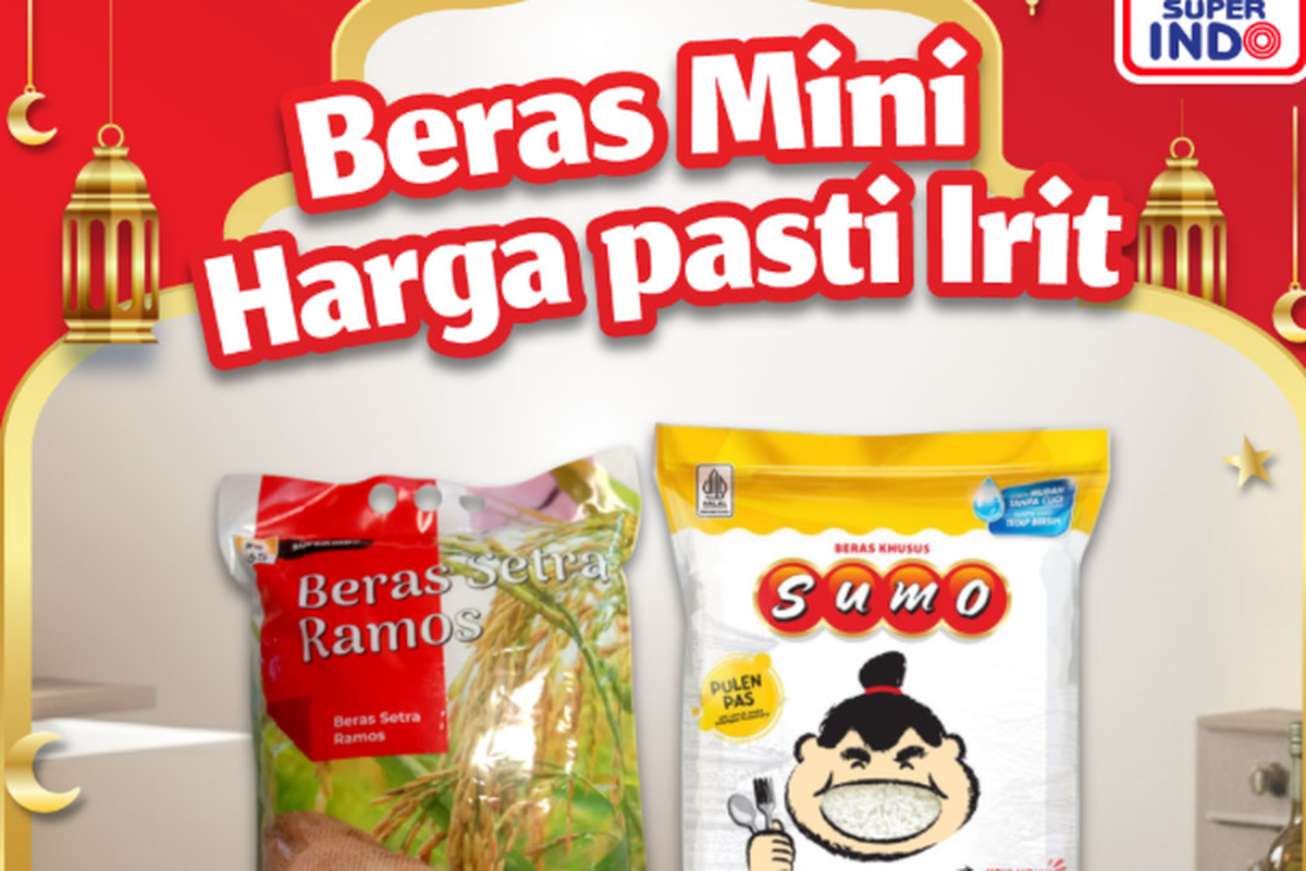 promo Superindo, Promo Superindo 2 Mei 2026, Beras Premium 5 Kg Harga Hemat Mulai Rp 70.000-an, Promo beras (30-6 Mei 2026), Serba daging segar (30 April-6 Mei 2026), Buah lokal harga hemat (30 April-6 Mei 2026), Ambil dan isi sepuasnya (30 April-3 Mei 2026), Snack dan chill (30 April-6 Mei 2026)