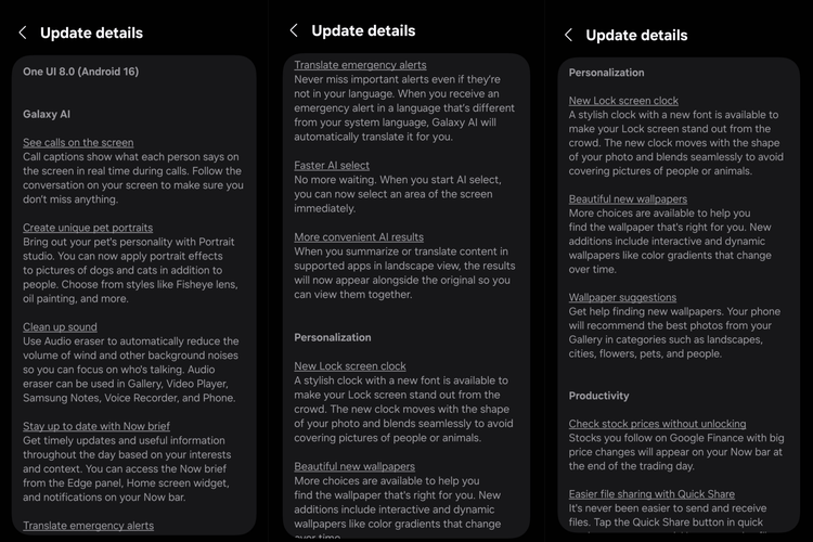 Galaxy S25, Galaxy S25 Ultra, Samsung Galaxy S25 Ultra, Android 16, Galaxy S25 Series, OneUI 7, One UI 8, OneUI 8, update one ui 8, Samsung One UI 8 Android 16 Hadir di Indonesia, Galaxy S25 Series Bisa Update Sekarang