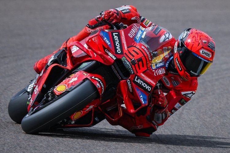 kecelakaan, MotoGP Jerman 2025, Sirkuit Sachsenring, Marc Marquez, Marquez Ungkap Sebab Banyak Pebalap Jatuh di MotoGP Jerman 2025
