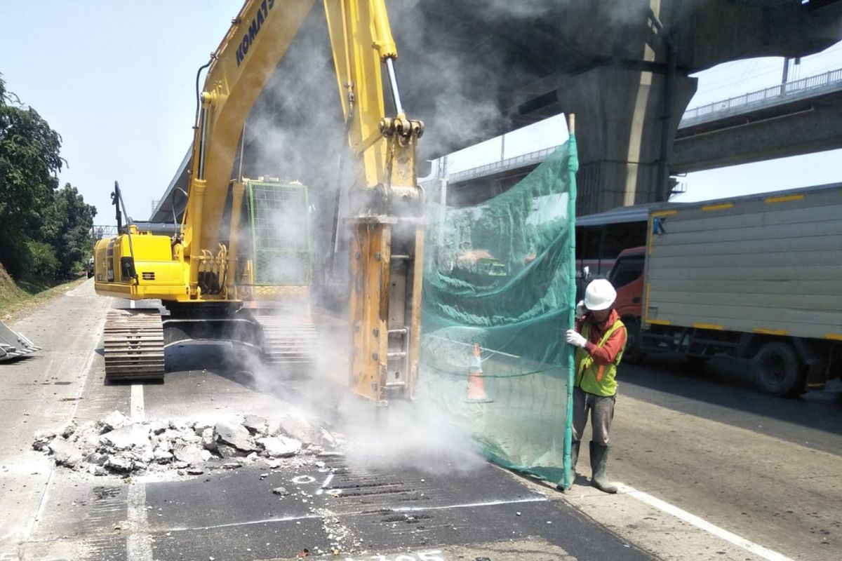 Tol Jakarta-Cikampek, Jasa Marga, perbaikan jalan tol, Waspada Macet, Ada Perbaikan Tol Jakarta-Cikampek sampai Minggu Depan