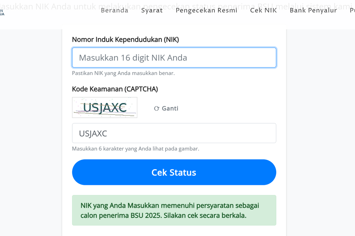Kemnaker, kemnaker, BSU 2025, bsu 2025 cair, BSU 2025 Cair, Ini Cara Cek Validasi di bsu.kemnaker.go.id, Cara Cek Validasi BSU 2025, Dana Belum Cair? Perbarui Data Rekening, Syarat Penerima BSU 2025, Cek Berkala dan Pastikan Rekening Aktif