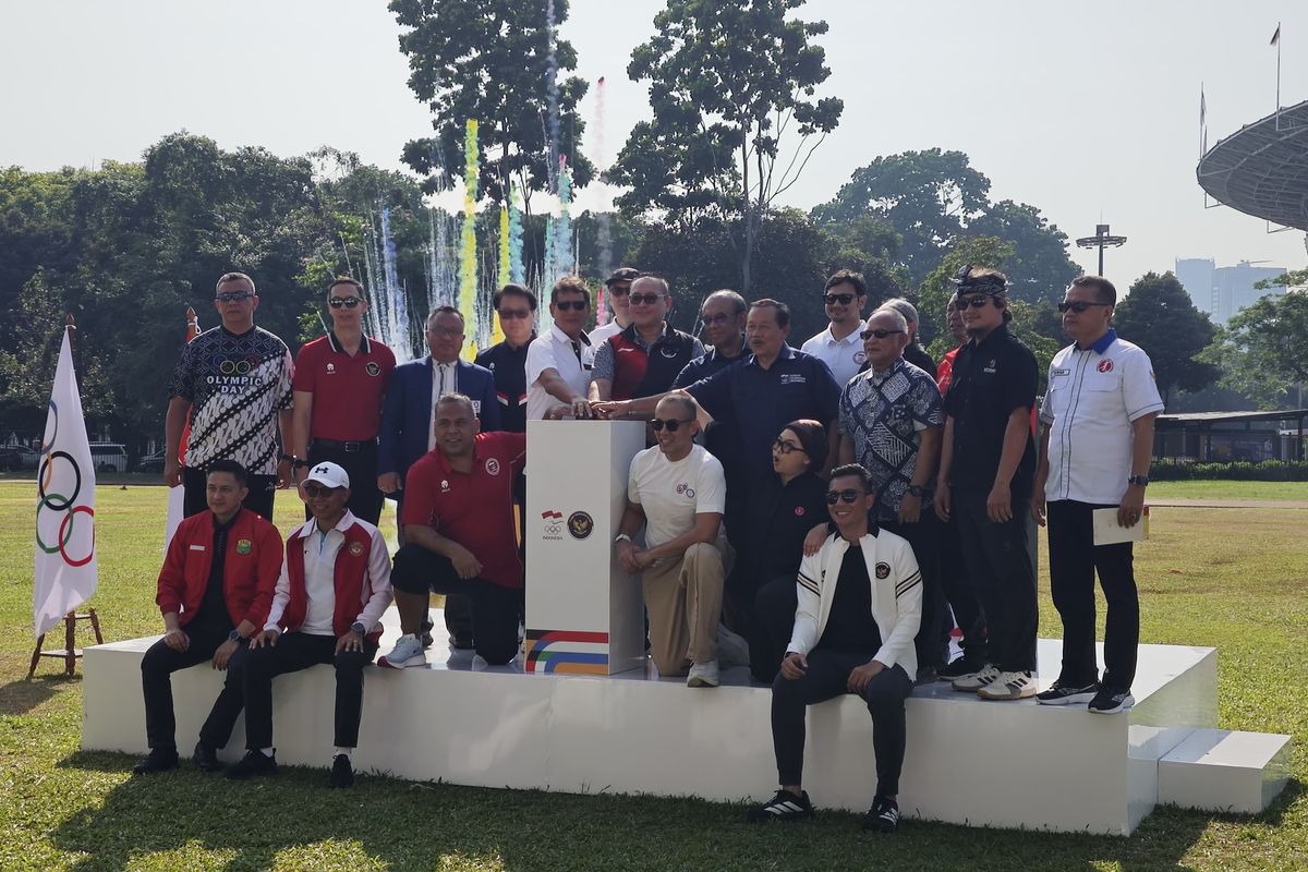 panahan, skateboard, Atletik, Raja Sapta Oktohari, Komite Olimpiade Indonesia, NOC Indonesia, Basket 3x3, padel, NOC Indonesia Gelorakan Semangat Olimpiade Lewat OMIA, Hadirkan Padel di GBK