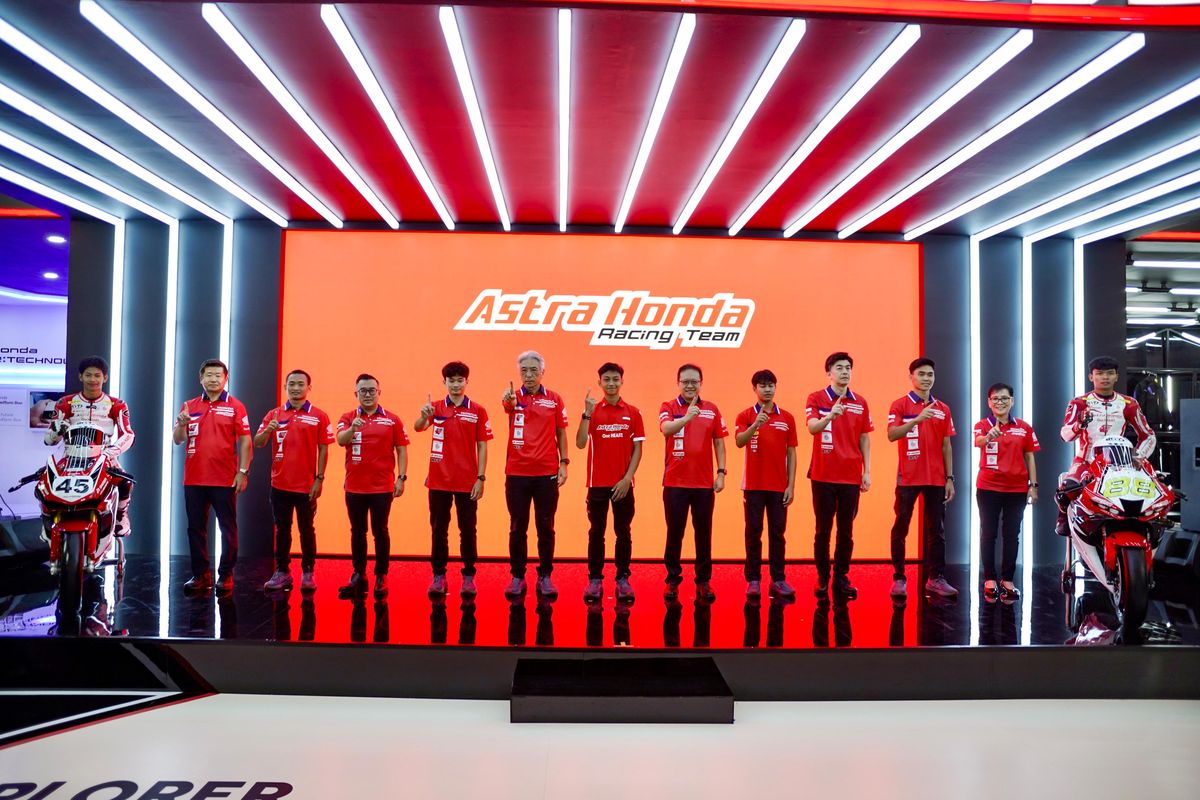 Astra Honda Racing Team, AHRT, tim balap, Astra Honda Motor, AHRT Pastikan Regenerasi Pebalap Muda Berjalan Konsisten