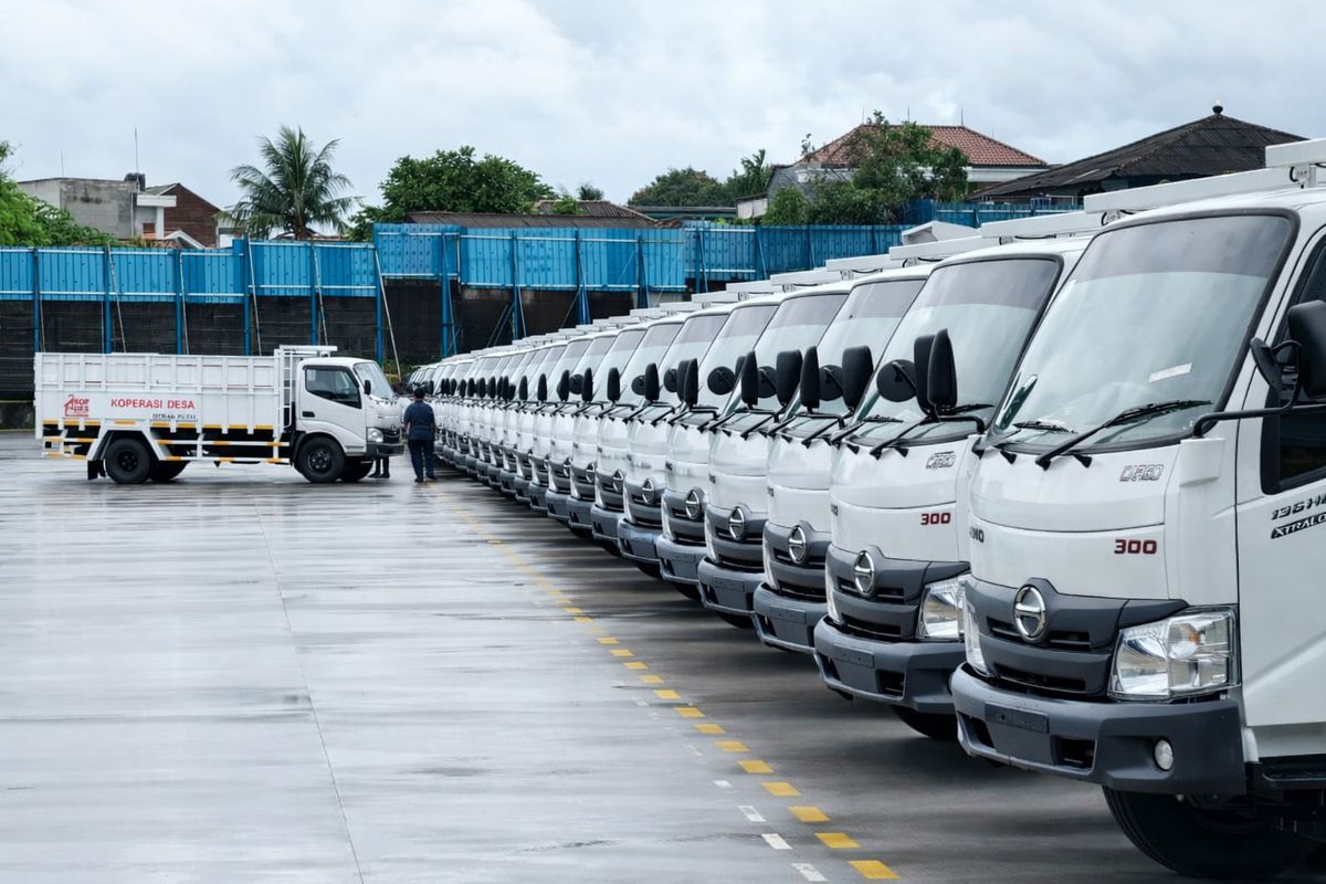 Kopdes Merah Putih, Hino Suplai 10.000 Truk Dutro untuk Kopdes Merah Putih