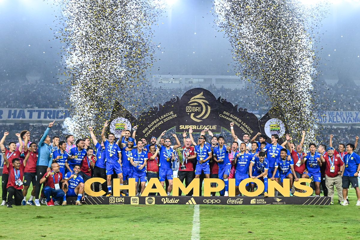 Persib vs Persijap, Borneo FC, Bojan Hodak, Persib Hattrick Juara, Bojan Hodak Singgung tentang Keberuntungan