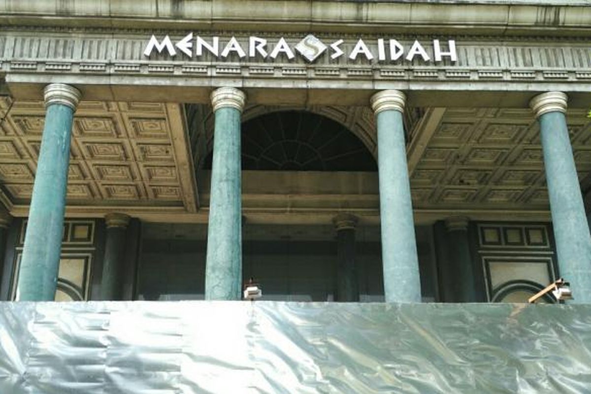 Menara Saidah, Saidah, menara saidah, saidah, siapa pemilik menara saidah, menara saidah dimana, pemilik menara saidah, Sejarah Menara Saidah Gedung Pencakar Langit Terbengkalai sejak 2007, Sejarah Menara Saidah, Pemilik pertama Mustika Ratu, Pernah jadi kantor PPU hingga Kementerian, Bangunan miring, ditutup 2007, Sempat akan diambil alih Pemprov DKI Jakarta