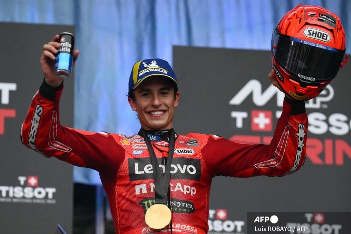 MotoGP, Marc Marquez, balap motor, Klasemen MotoGP, MotoGP Amerika, motogp 2025, klasemen motogp 2025, Hasil Klasemen Usai Sprint Race MotoGP Amerika, Marquez Teratas