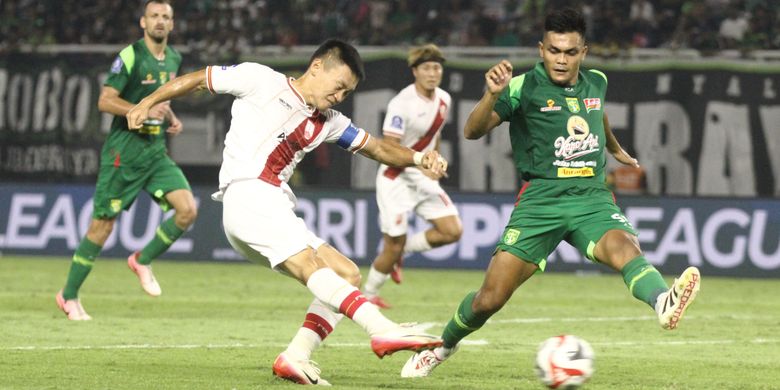 Liga Indonesia, Persebaya Surabaya, Persis Solo, Persis, Persebaya vs Persis, Super League, Persebaya, hasil persebaya vs persis, Francisco Rivera, Kodai Tanaka, Mihailo Perovic, Hasil Persebaya Vs Persis 2-1, Gol Francisco Rivera Jadi Penentu