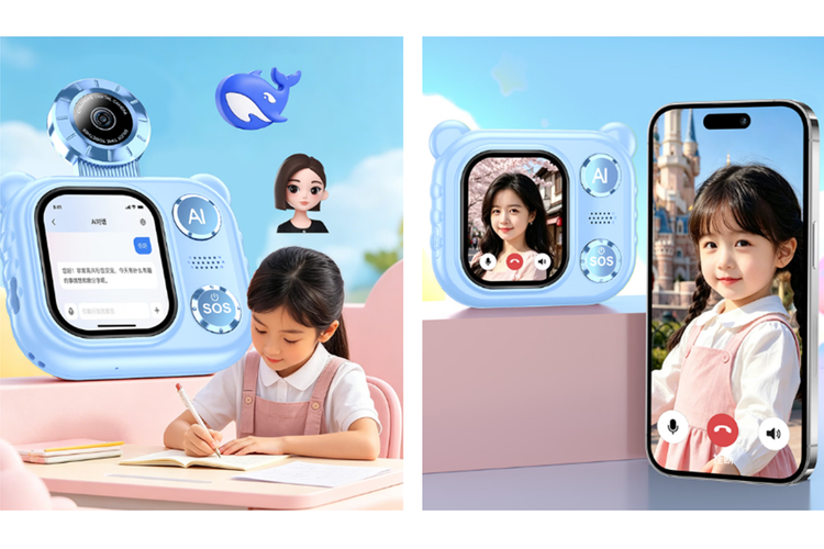Lenovo, anak, gadget AI, Lenovo AI Companion Device, Lenovo Rilis Gadget AI untuk Anak, Punya Tombol Darurat dan GPS