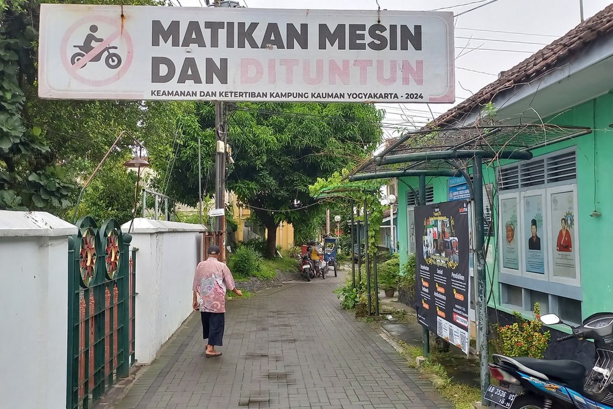Kampung Kauman, Yogyakarta, Kampung di Yogyakarta Ini Bebas dari Suara Kendaraan Bermotor, Penuh Ketenangan