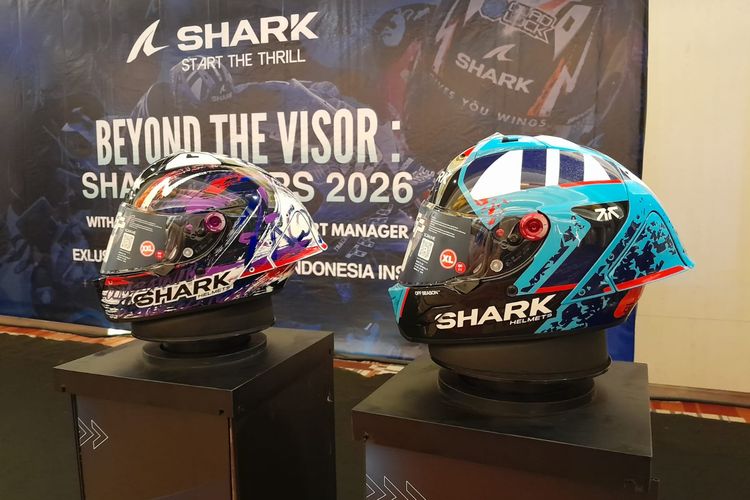 helm, Shark Helmets, Helm dengan Warisan Balap Dunia Resmi Masuk Indonesia