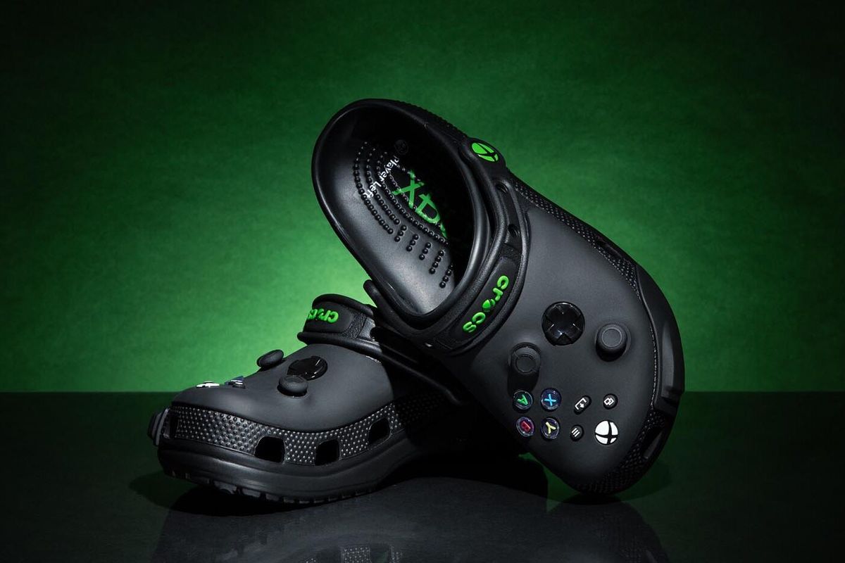 sandal, Xbox, controller, Crocs, microsoft, xbox, Crocs Rilis Sandal dengan Desain 