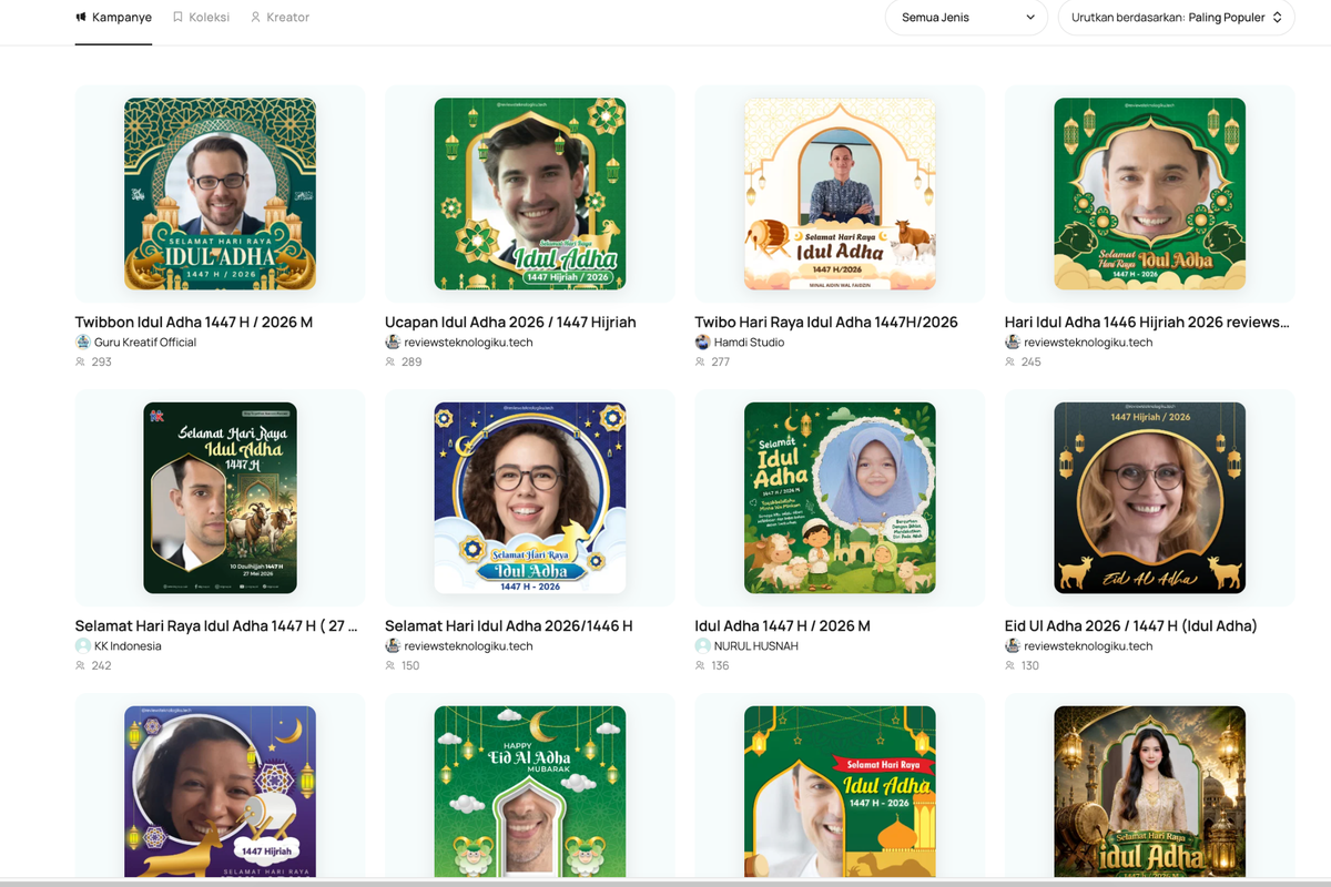 twibbon, Idul Adha, link twibbon, Idul Adha 2026, link twibbon Idul Adha, 100 Link Twibbon Idul Adha 2026, Desain Keren untuk Foto Profil WA dan Stories IG