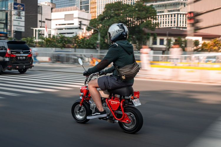 Honda, Monkey, Honda Monkey, Monkey Z50, Modifikasi Honda Monkey Z50A, Kecil Bikin Bahagia