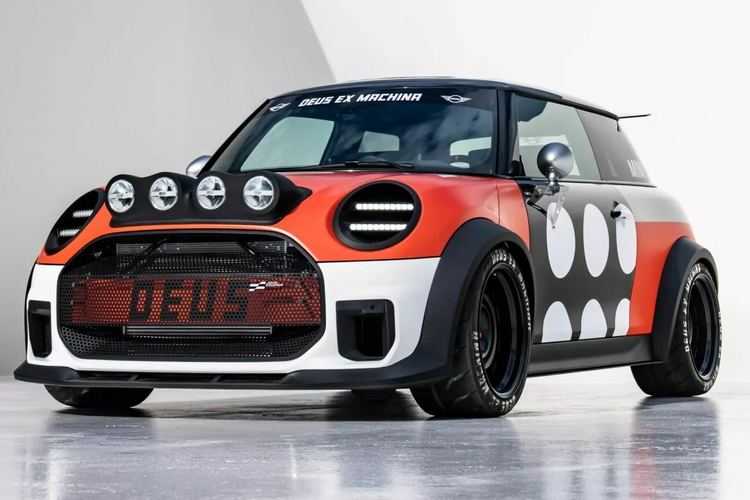 mini, Modifikasi mobil, mobil modifikasi, John cooper works, Deus Ex Machina, Modifikasi Mini JCW, Kolaborasi dengan Deus Ex Machina