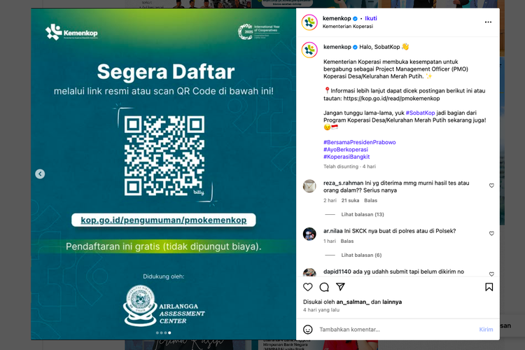 lowongan kerja kemenkop 2025, loker Kemenkop usia 60 tahun, lowongan kerja pemerintah semua jurusan, rekrutmen PMO Kemenkop 2025, syarat daftar lowongan Kemenkop, cara daftar Kemenkop 2025, formasi PMO Kemenkop Merah Putih, lowongan kerja lulusan S1 semua jurusan, Lowongan Kerja Kemenkop 2025: Terima Usia 60 Tahun, Lulusan Semua Jurusan Bisa Daftar!, Formasi yang dibuka, Syarat pendaftaran lowongan kerja PMO Kemenkop 2025, Dokumen yang harus disiapkan, Jadwal seleksi PMO Kemenkop 2025, Cara daftar lowongan Kemenkop 2025