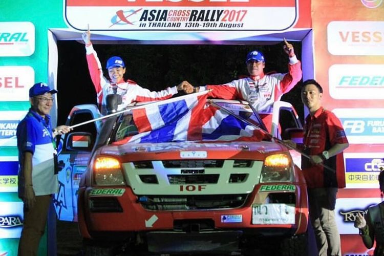 D-Max, AXCR, Asia Cross Country Rally, Reli, Isuzu, Lody Natasha, pereli wanita, Rally Raid Portugal, Cerita Pereli Wanita Indonesia, 6 Kali Taklukkan AXCR