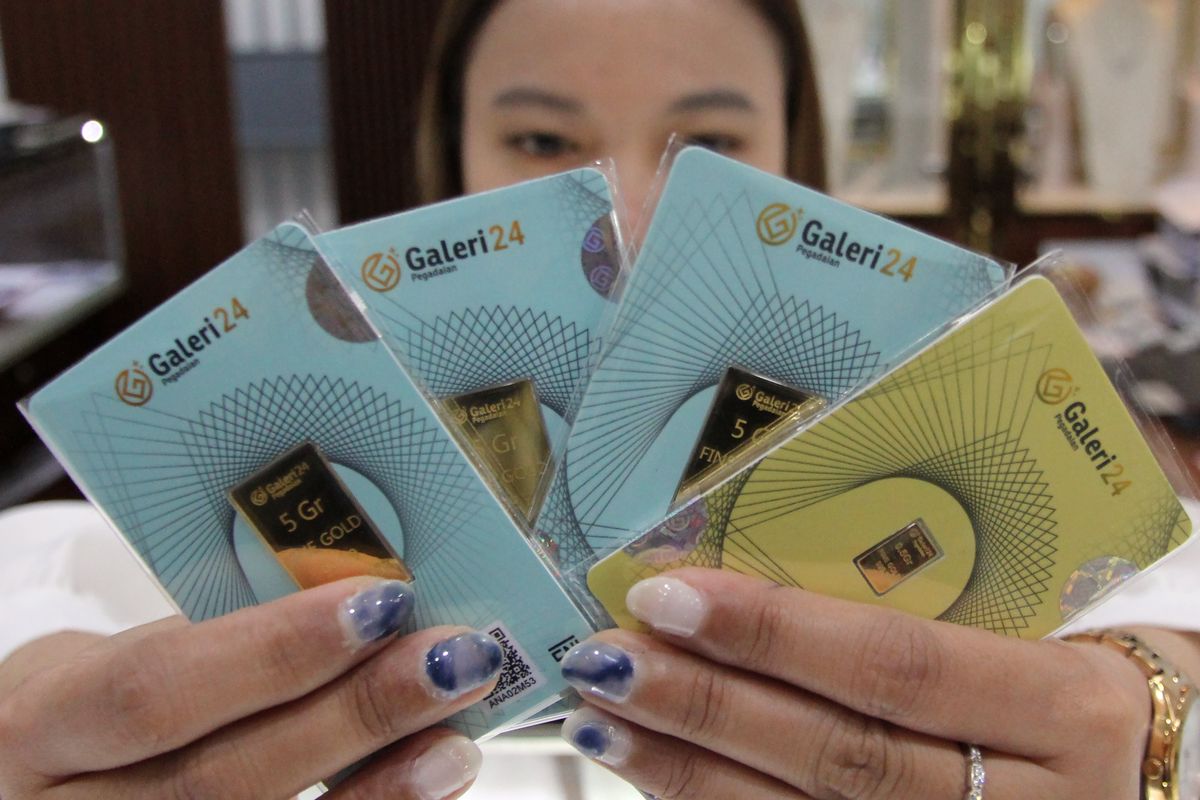 harga emas Galeri24, harga emas UBS, Harga Emas Hari Ini 16 Desember 2025 di Pegadaian Kompak Naik: Cek Daftar Harga Terbarunya