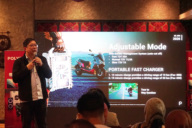 fast charger, fast charging, motor listrik Polytron, Polytron Luncurkan Portable Fast Charging, Harga Rp 3 Jutaan