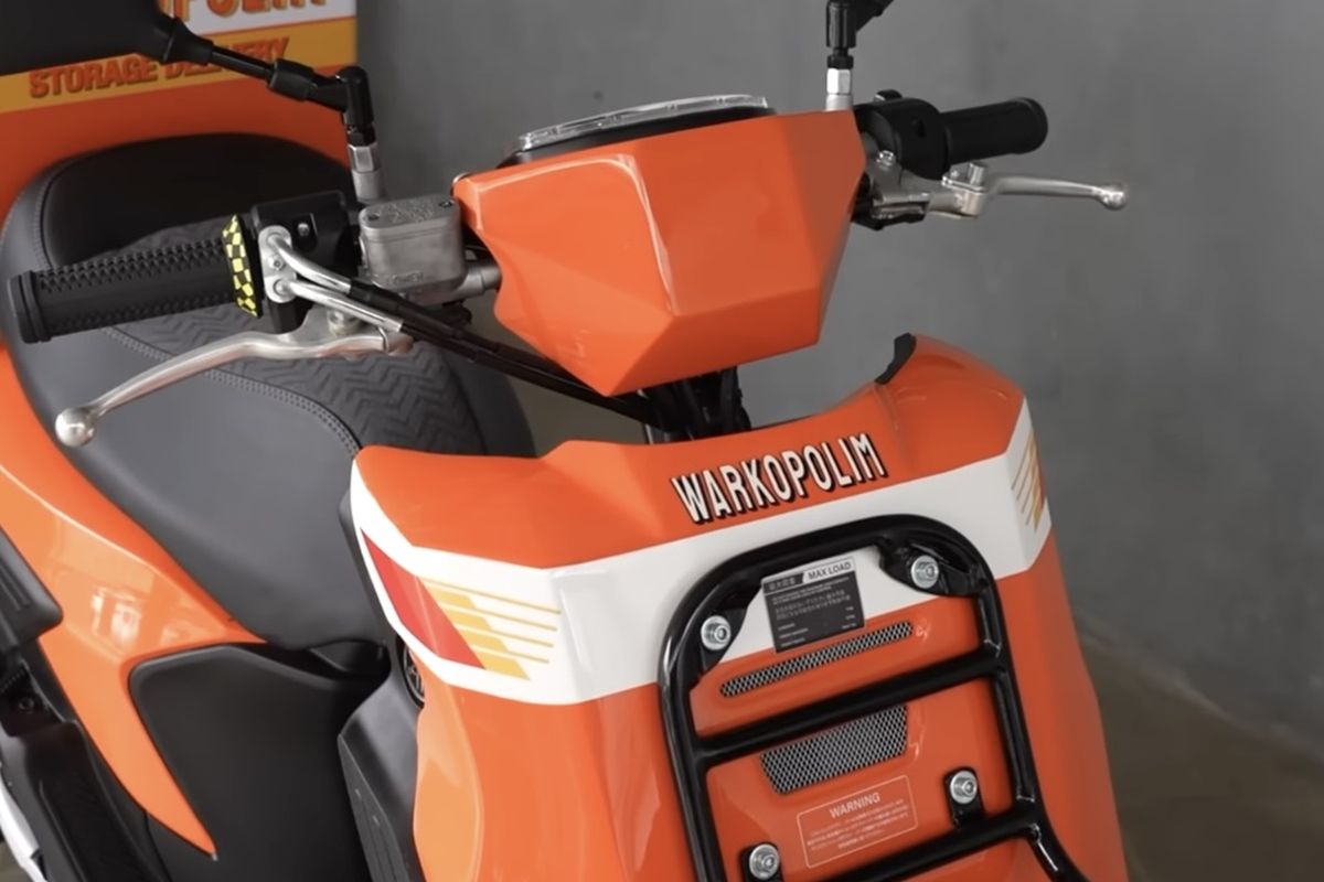 modifikasi, Gofar Hilman, kalcer, Yamaha Gear Ultima, Yamaha Gear ala Skutik Kargo, Kental Aura Kalcer