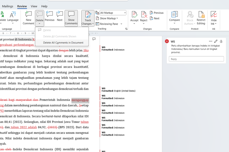 Microsoft Word, cara menghapus komentar di Word sekaligus, bagaimana cara menghapus semua komentar sekaligus di Word, Cara menghapus komentar di Word sekaligus, cara menghilangkan semua comment di Word, Bagaimana cara menghapus semua komentar sekaligus di Word, Cara Menghilangkan Semua Comment di Microsoft Word dengan Mudah