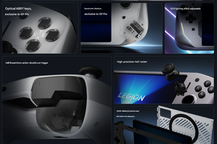 Lenovo, controller, Legion G9, Steam Deck, Legion Y700, Lenovo Bikin 