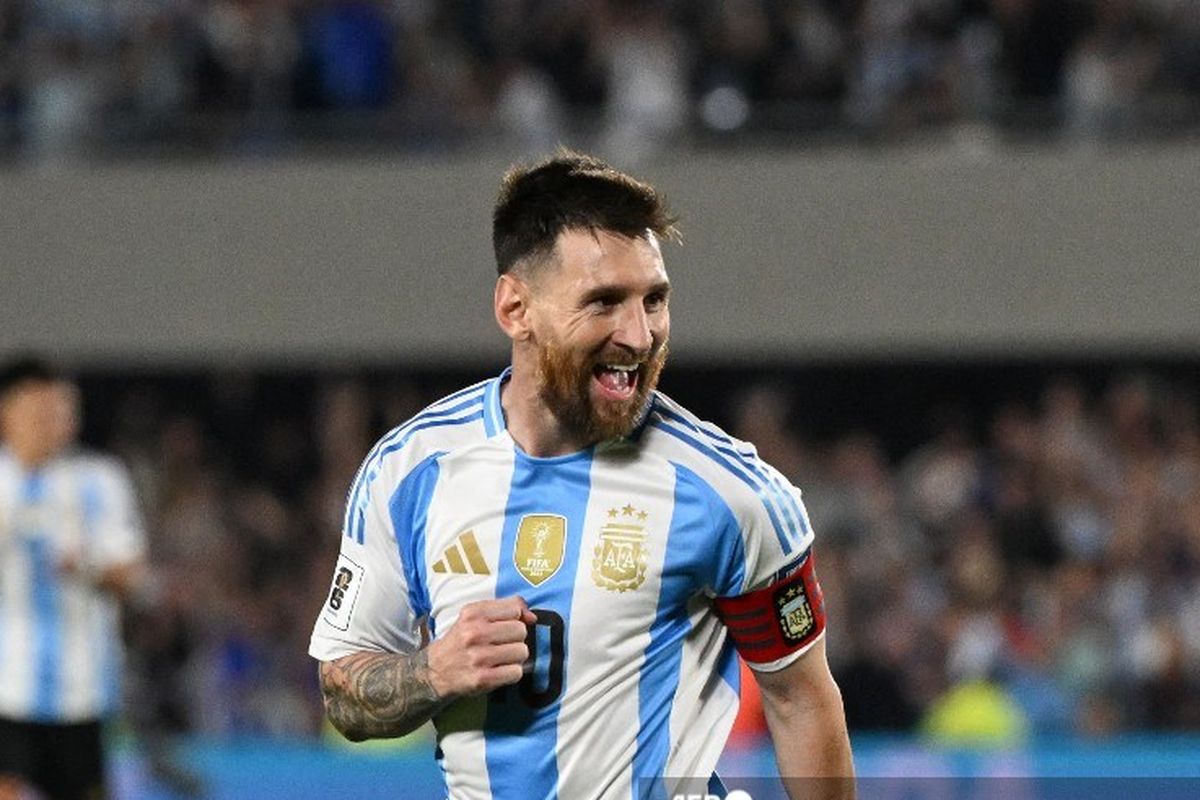Argentina, lionel messi, Lionel Messi, Franco Mastantuono, Daftar Skuad Timnas Argentina, Potensi Messi Jalani Laga Emosional