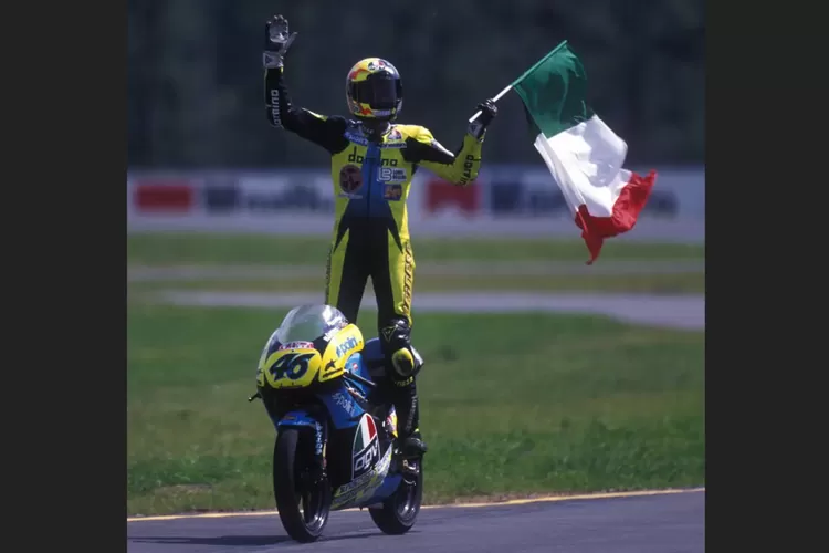 Aprilia, Motor balap, Motor Aprilia RS125R Milik Rossi Dilelang, Bekas Dipakai di Sentul