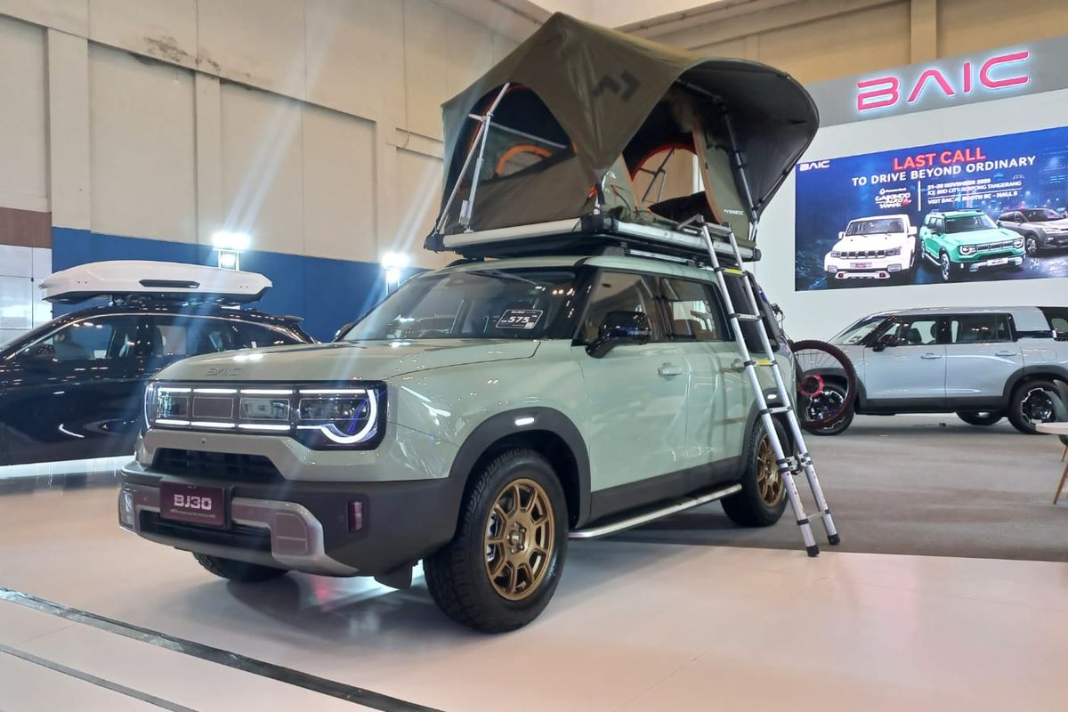 BAIC, BJ40 Plus, Modifikasi, BJ30 Hybrid, modifikasi, Gaikindo Jakarta Auto Week, GJAW, BAIC Indonesia, GJAW 2025, Referensi Modifikasi BAIC BJ30 Hybrid dan BJ40 Plus di GJAW 2025