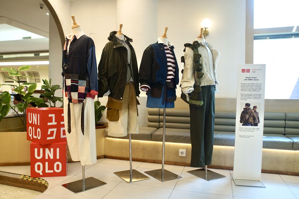 Uniqlo, ESMOD Jakarta, ESMOD, fashion, baju bekas, Uniqlo Gandeng ESMOD Sulap Baju Bekas Jadi Koleksi Fesyen Kontemporer