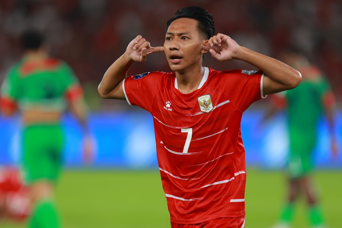 Timnas Indonesia, Stadion Utama GBK, Ramadhan Sananta, Jordi Amat, Beckham Putra, Timnas, Ole Romeny, HT Timnas Indonesia Vs Saint Kitts-Nevis 2-0, Beckham Putra Ukir Brace
