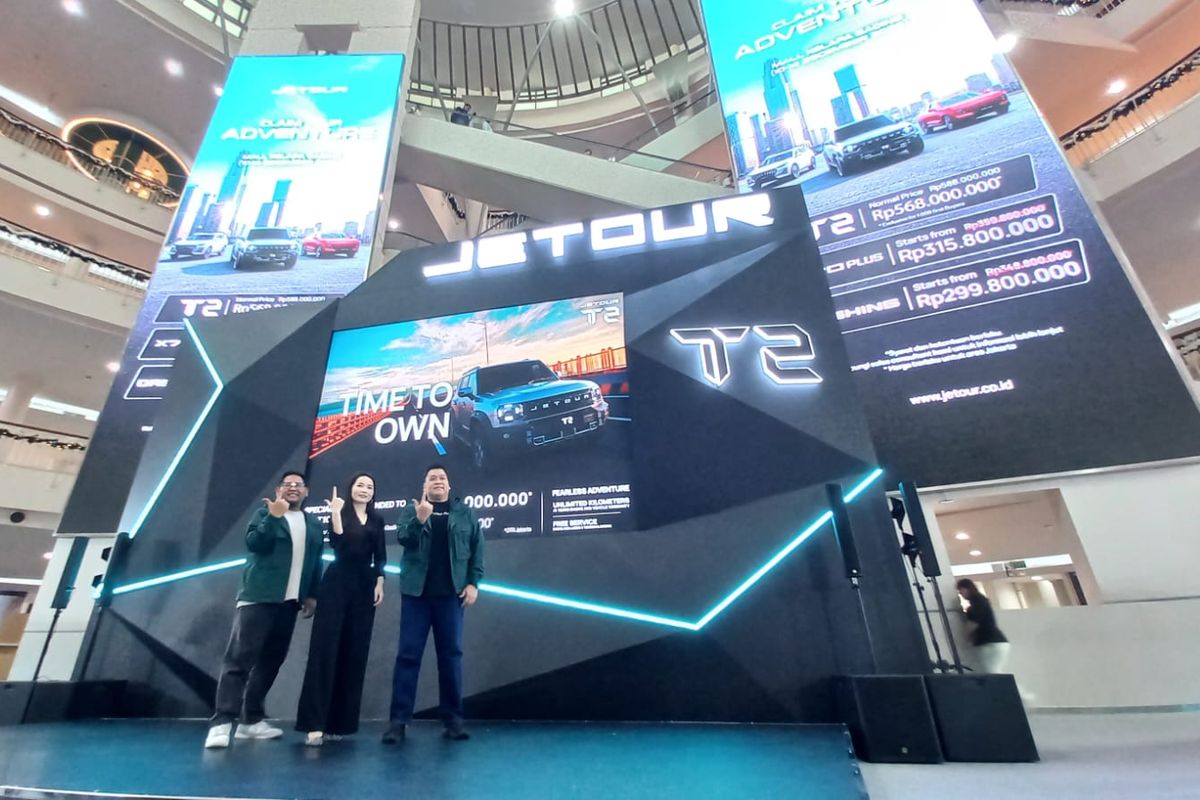 Gaikindo Jakarta Auto Week, Jetour, Jetour Sales Indonesia, Jetour T2, GJAW 2025, Jetour Tambah Kuota Harga Spesial T2, Jadi 1.000 Pembeli Pertama