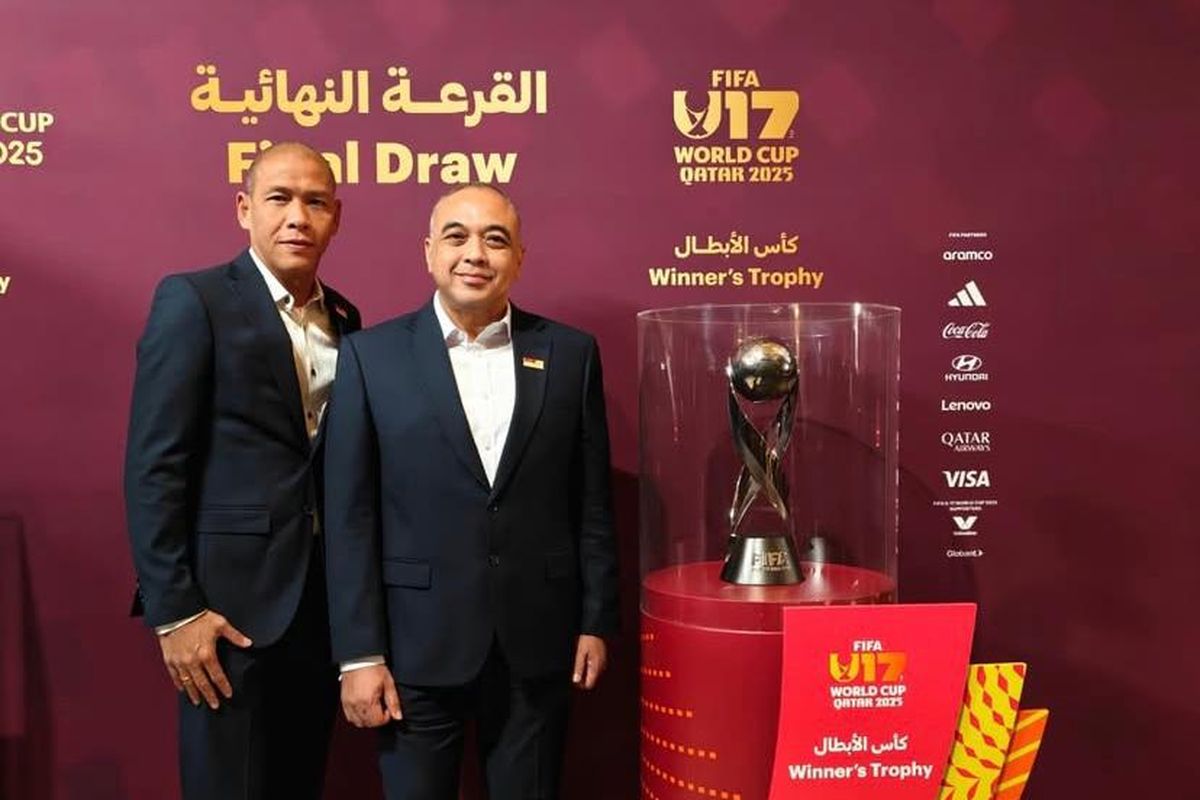 Timnas U17 Indonesia, Piala Dunia U17 2025, Brasil, Erick Thohir, timnas U17 Indonesia, Nova Arianto, timnas u17 Indonesia, Ketua Umum PSSI Erick Thohir, hasil drawing Piala Dunia U17 2025, drawing piala dunia u17 2025, Indonesia Lawan Brasil di Piala Dunia U17 2025, Kata Erick Thohir Kesempatan Emas