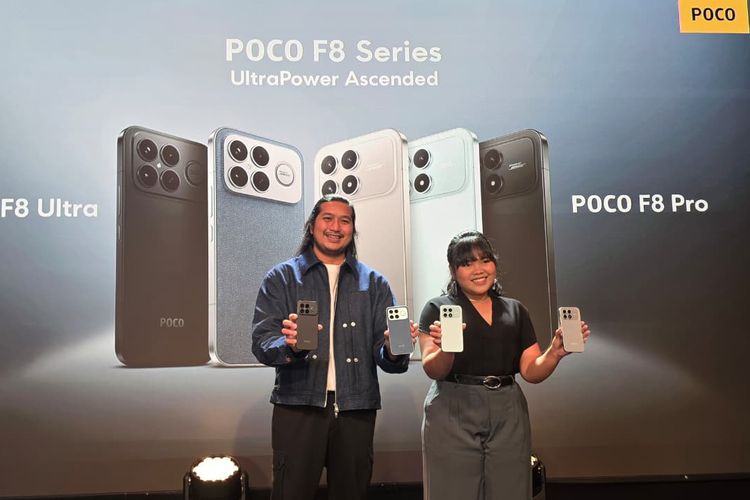 Poco, Poco F8 Ultra, Poco F8 Pro, HP Flagship Poco F8 Pro dan F8 Ultra Resmi di Indonesia, Ini Harganya