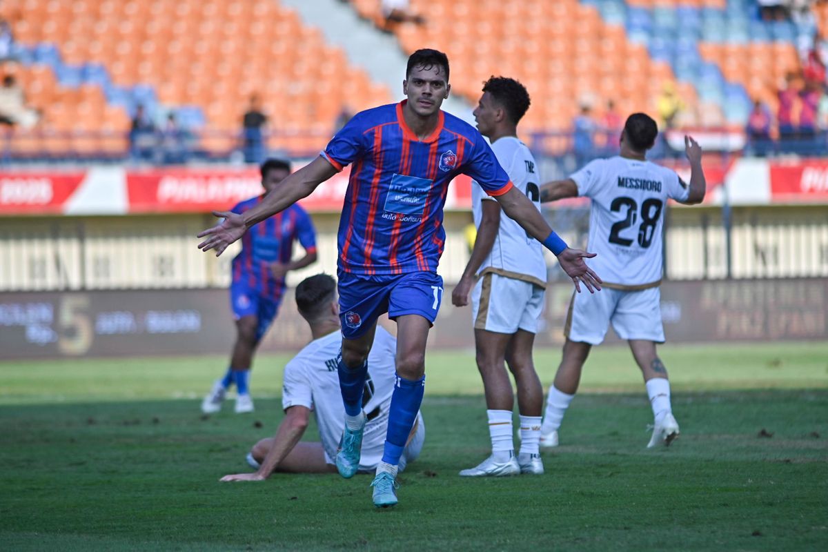 Dewa United, Port FC, Piala Presiden 2025, Dewa United vs Port FC, Skor Dewa United Vs Port FC 1-1, Fano Gol Debut bagi Klub Baru