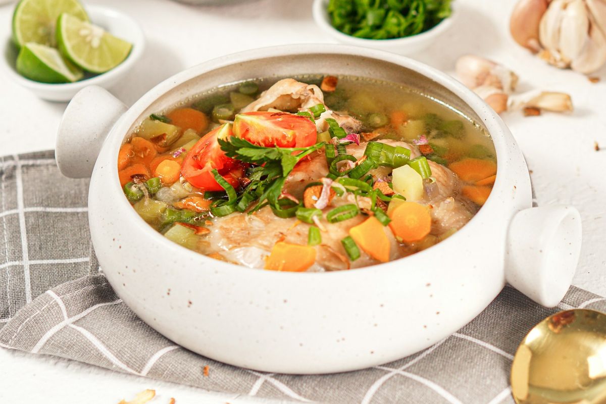 daging, jamur kancing, sup daging, Resep Sup Daging Jamur Kancing yang Segar, Enak, dan Praktis