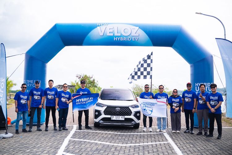 Hybrid, Sulawesi, Kendari, Lintas Nusa, Veloz Hybrid EV, Toyota, Palopo, Makassar, Veloz Hybrid Lintas Nusa 2.0, Eksplorasi Sulawesi Dimulai