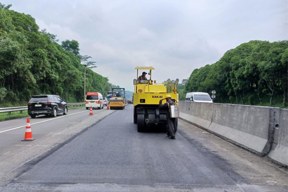 Jalan Tol, Cipularang, jalan tol, cipularang, Pekerjaan jalan, Awas, Ada Pekerjaan Jalan di Tol Cipularang-Padaleunyi