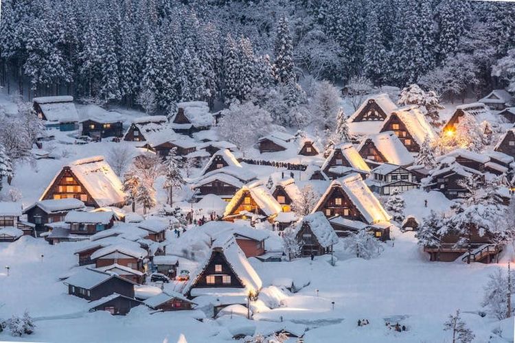 desa terindah di dunia, desa terindah di asia 2025, desa shirakawago jepang, shirakawago village, nama desa terindah di jepang, Desa Terindah di Asia Ternyata Ada di Jepang, Ada Apa di Sana?