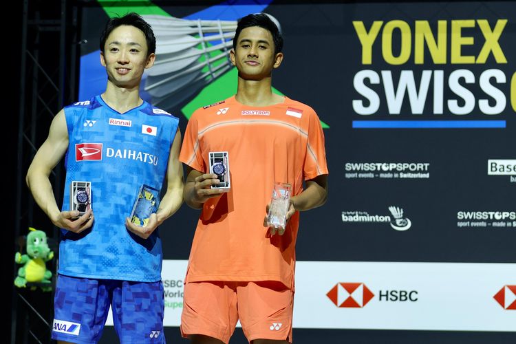 Anthony Sinisuka Ginting, Swiss Open, Orleans Masters, Alwi Farhan, Putri Kusuma Wardani, Ranking BWF, Update Ranking Dunia BWF Usai Swiss Open, Ginting Masuk Top 50 Lagi