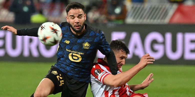 Lille, Crvena Zvezda, Real Betis, Lyon, Liga Europa, Antony, calvin verdonk, UEFA Europa League, Hasil Lengkap Liga Europa 2025-2026: Beda Nasib Calvin Verdonk dengan Antony