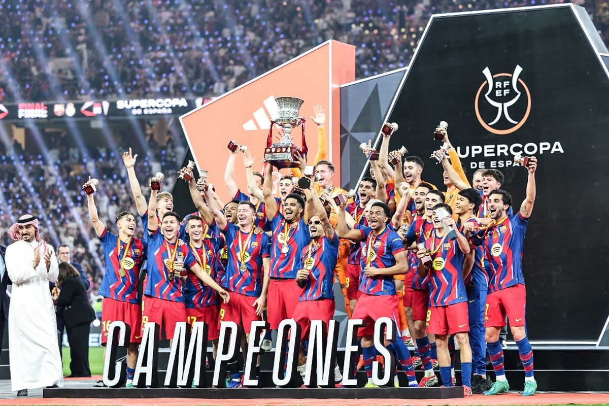 Real Madrid, Piala Super Spanyol, Barcelona, Daftar Juara Piala Super Spanyol, Barcelona Kian Kokoh di Puncak