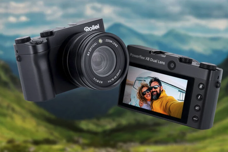 kamera, Rollei, selfie, kamera digital, Kamera, Rollei Powerflex X8 Dual Lens, rollei, kamera rollei, rollei powerflex x8 dual lens, Rollei Powerflex X8 Meluncur, Kamera Pertama dengan Lensa Selfie