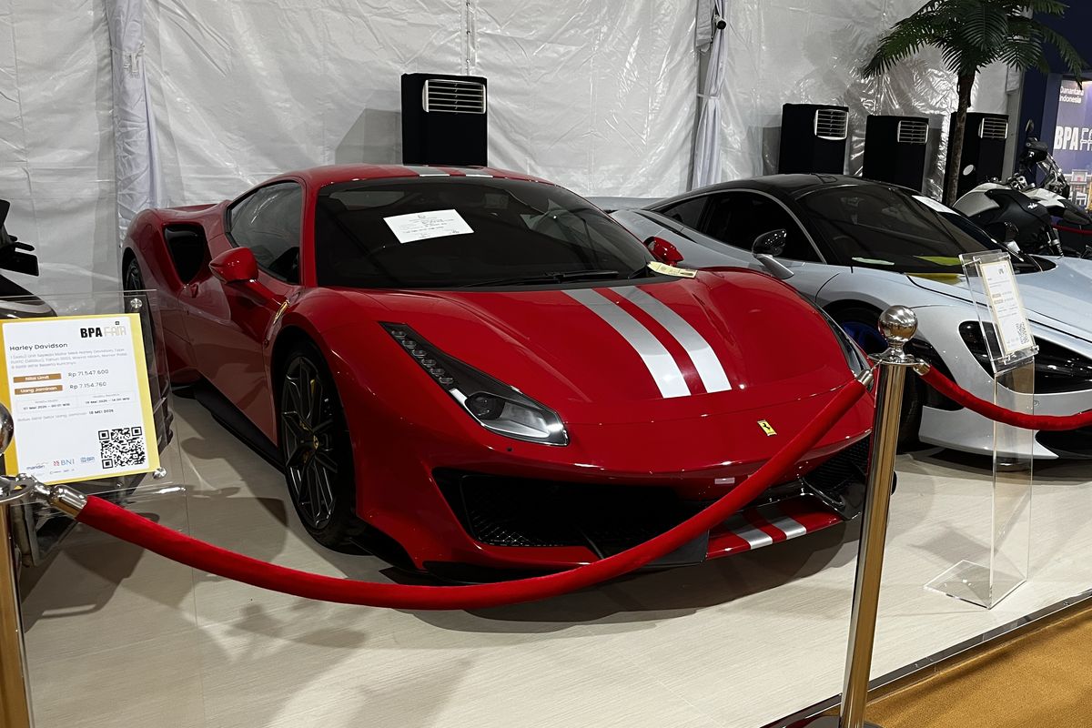 lelang, motor, Deretan Kendaraan yang Dilelang Kejagung, Ada Rolls Rocye & McLaren