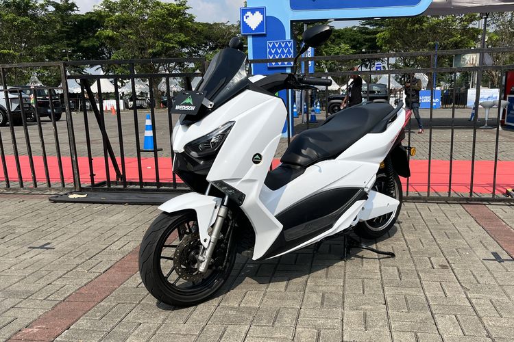 motor listrik, Wedison, GIIAS, motor, Motor, GIIAS 2025, wedison, Ini Dia Wedison EdPower, Motor Listrik Mirip XMax