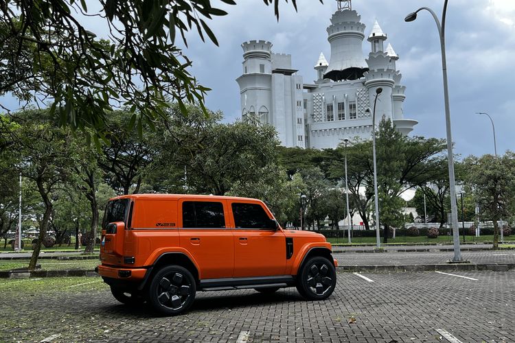 jip listrik, ICar V23, mobil, Desain, Bedah Tampilan iCar V23, Jip Listrik Bertampang Retro Modern