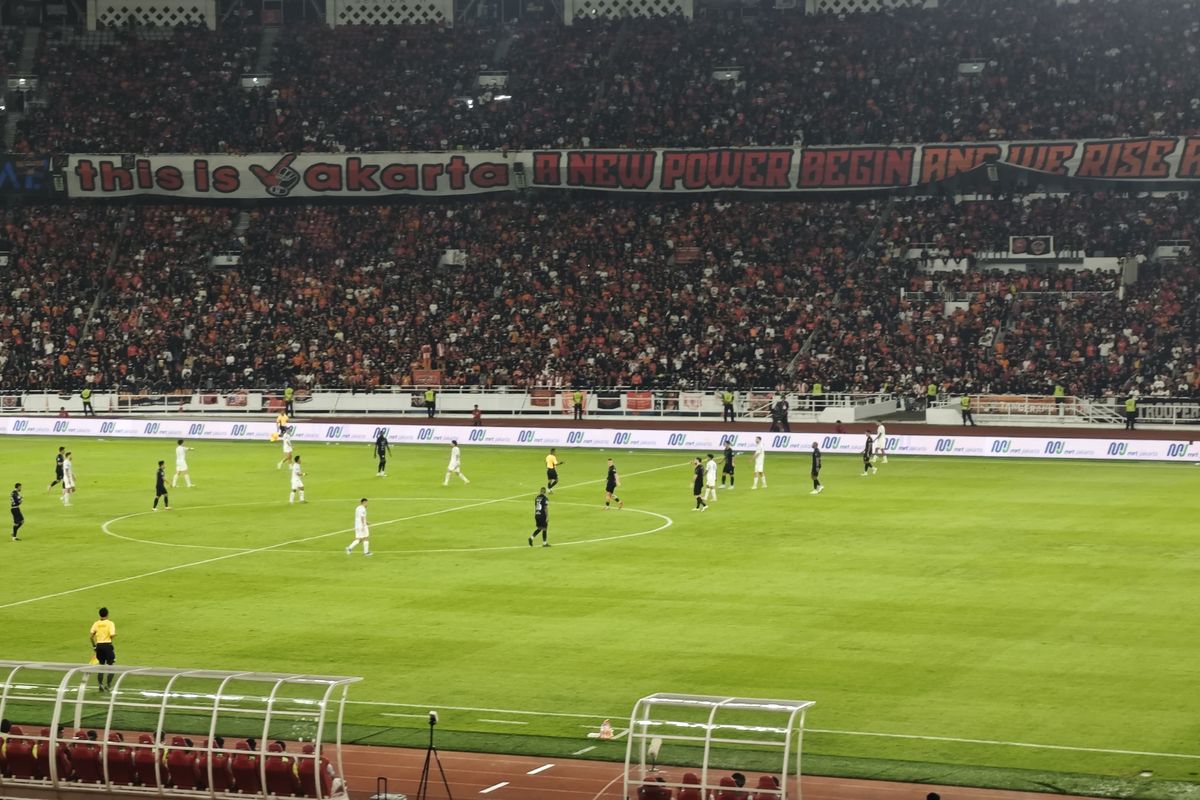 Persija, PSIM Yogyakarta, Super League 2025-2026, Persija Jakarta, Mauricio Souza, persija, persija jakarta, Jean Paul van Gastel, Hasil Babak I Persija Vs PSIM 0-0: Macan Kemayoran Alami Kebuntuan
